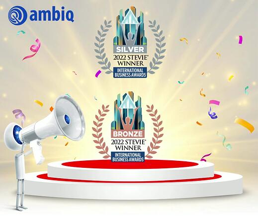 Ambiq Wins 2022 International Stevie Awards
